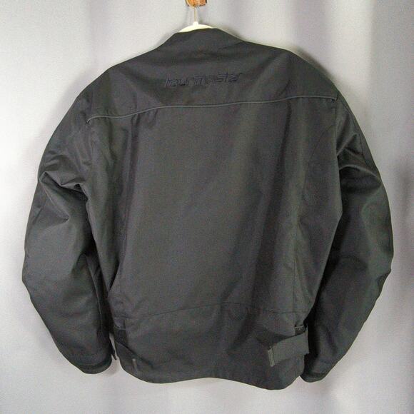 Tourmaster Motorcycle Jacket Mens M Black Koraza Textile Padded - Picture 8 of 8